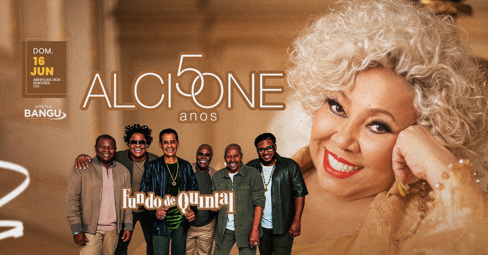 Alcione & Fundo de Quintal | Bangu Shopping em Rio de Janeiro