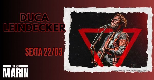 Duca Leindecker em Porto Alegre - Sympla