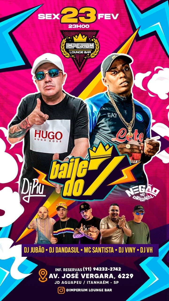 Negão Original + DJ PIU em Itanhaém - Sympla