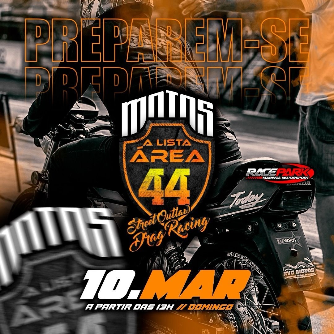 Formação Lista Área 44 Motos em Maringá - Sympla