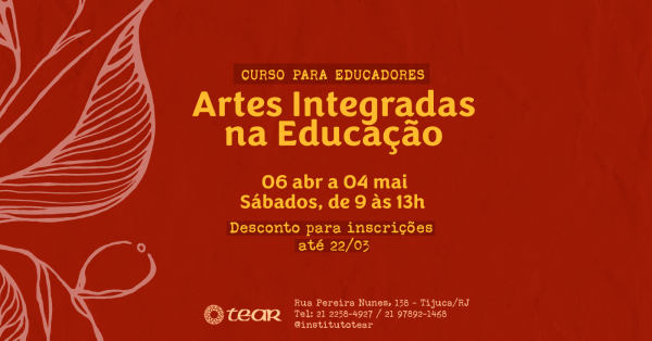 ARTES INTEGRADAS NA EDUCAÇÃO 2024 em Rio de Janeiro - Sympla