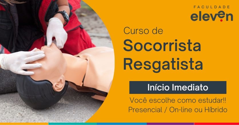 Curso de Socorrista Resgatista Faculdade Eleven