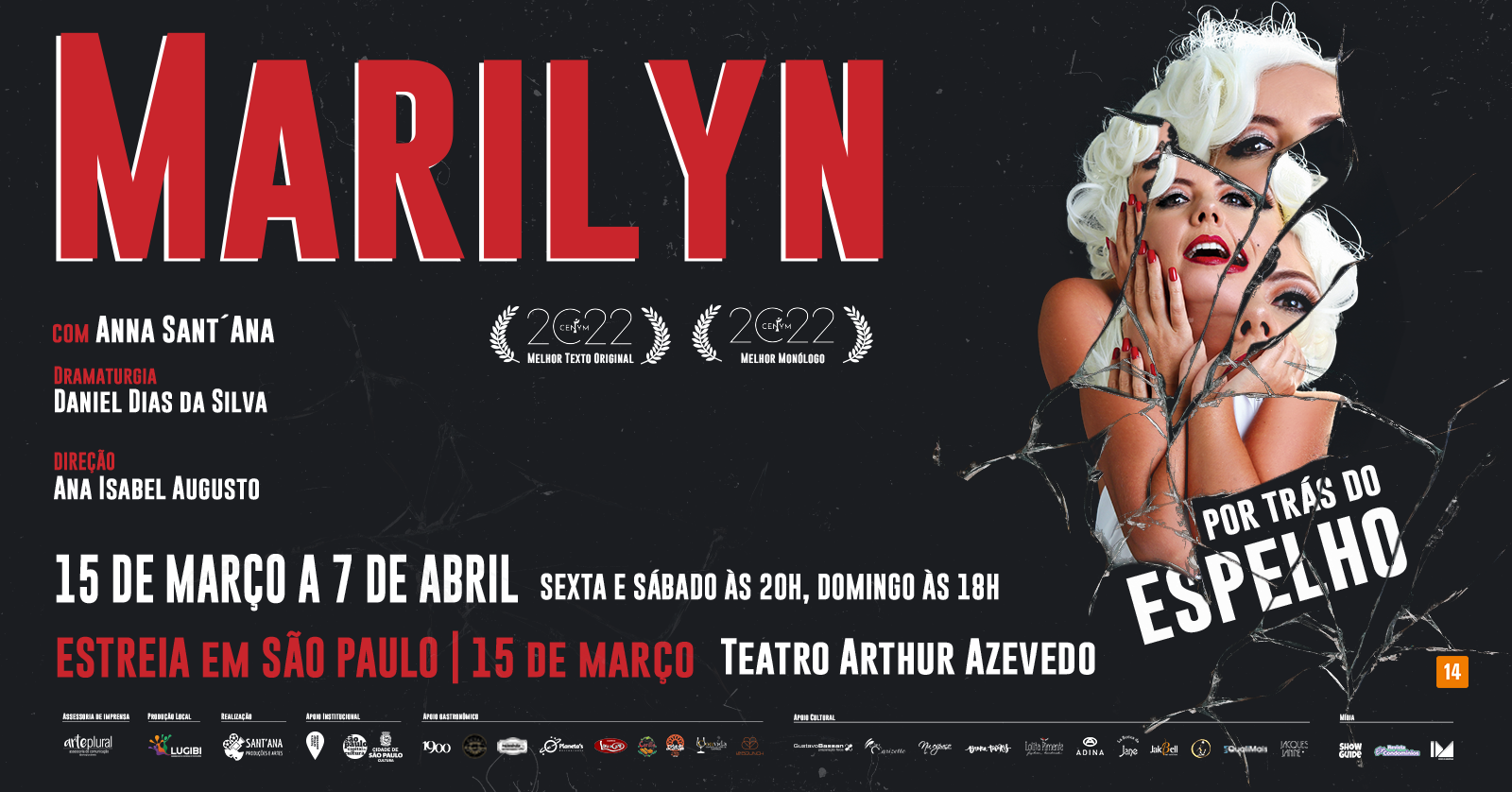 Marilyn - Por Trás do Espelho em São Paulo - Sympla