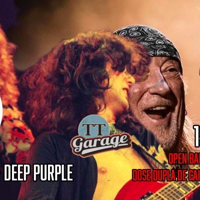 Black Dog: Led Zeppelin + Deep Purple + Open Bar + Dose dupla de