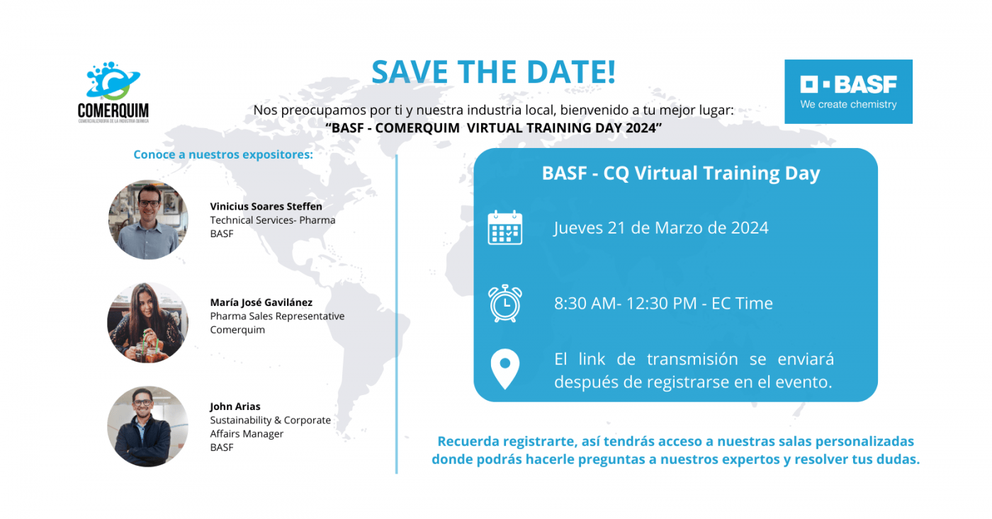 BASF- CQ Virtual Training Day - online - Sympla