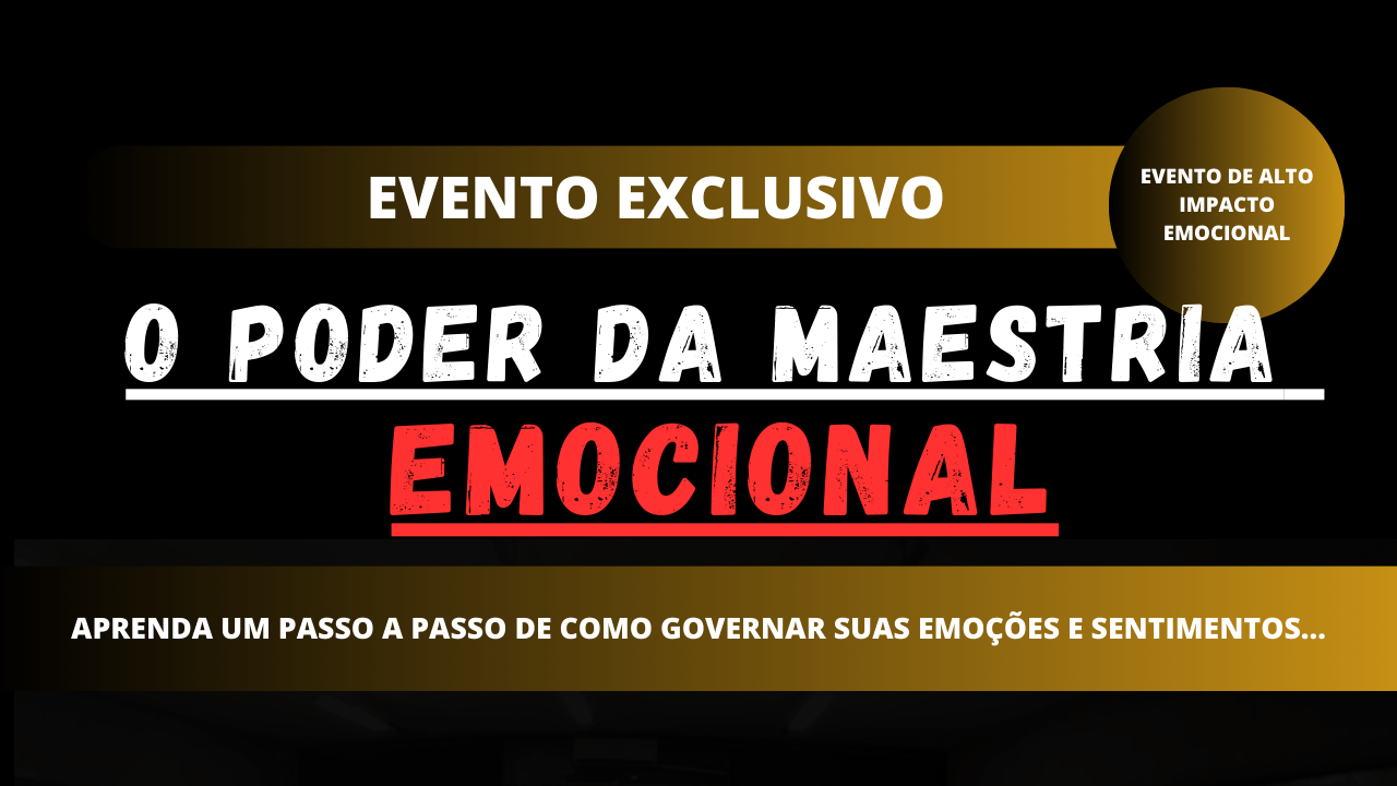 ALCANCE SUA MAESTRIA EMOCIONAL