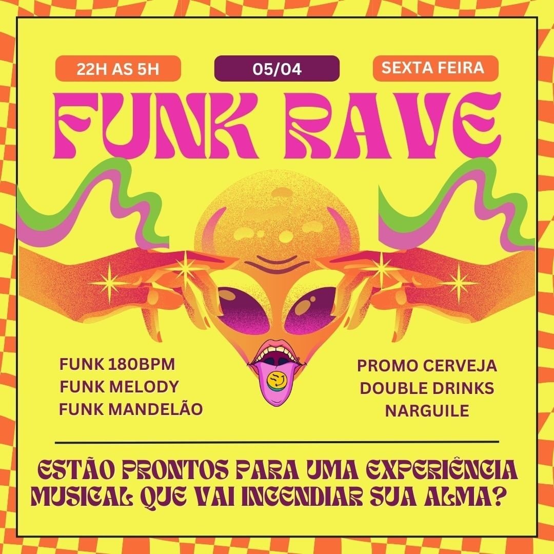 FUNK RAVE| SEXTA 05.04 em Campinas - Sympla