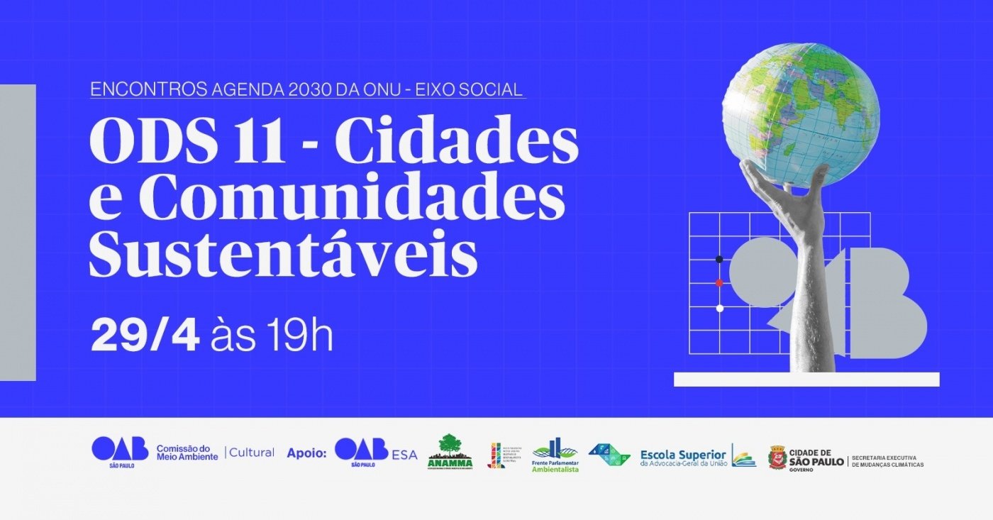 ENCONTROS AGENDA 2030 DA ONU EIXO SOCIAL - online - Sympla