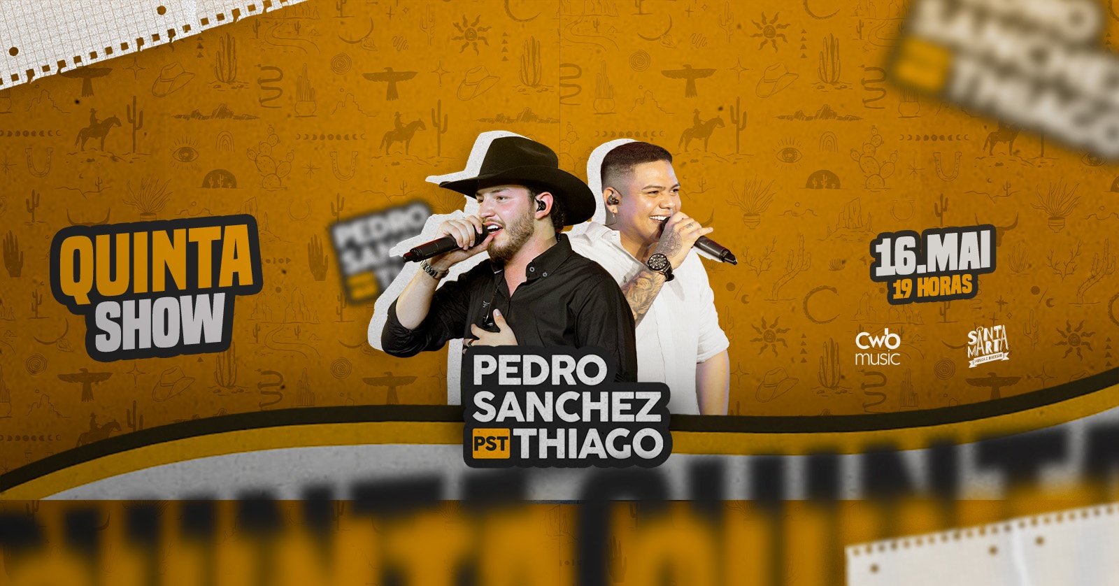 Show Pedro Sanchez & Thiago - Santa Marta Bar em Curitiba