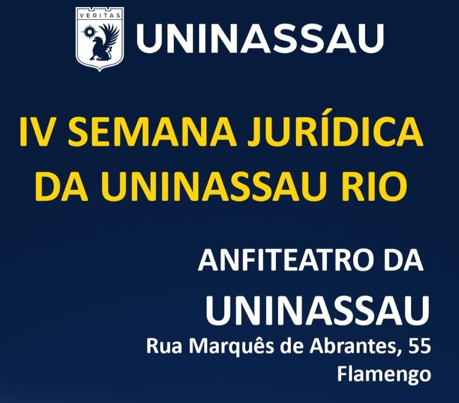 IV Semana Jurídica da Uninassau Rio em Rio de Janeiro - Sympla