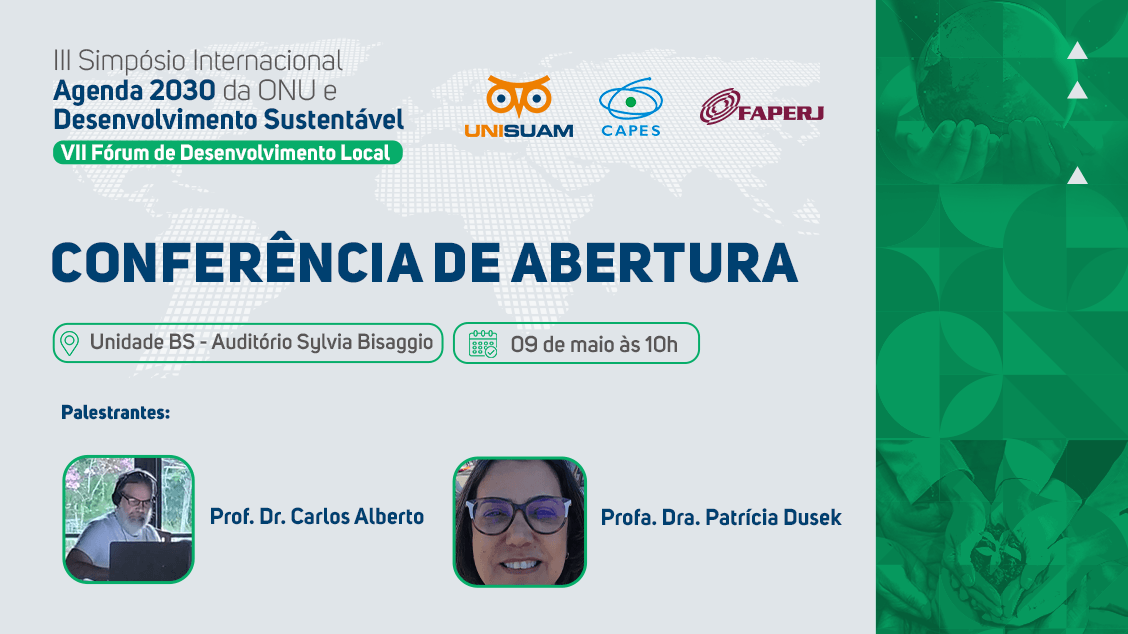 III Simpósio Agenda 2030 da ONU - Conferência de Abertura em Rio de ...