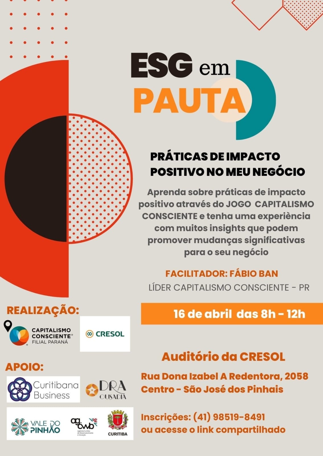 PRÁTICAS DE IMPACTO POSITIVO NO MEU NEGÓCIO em São José dos Pinhais ...