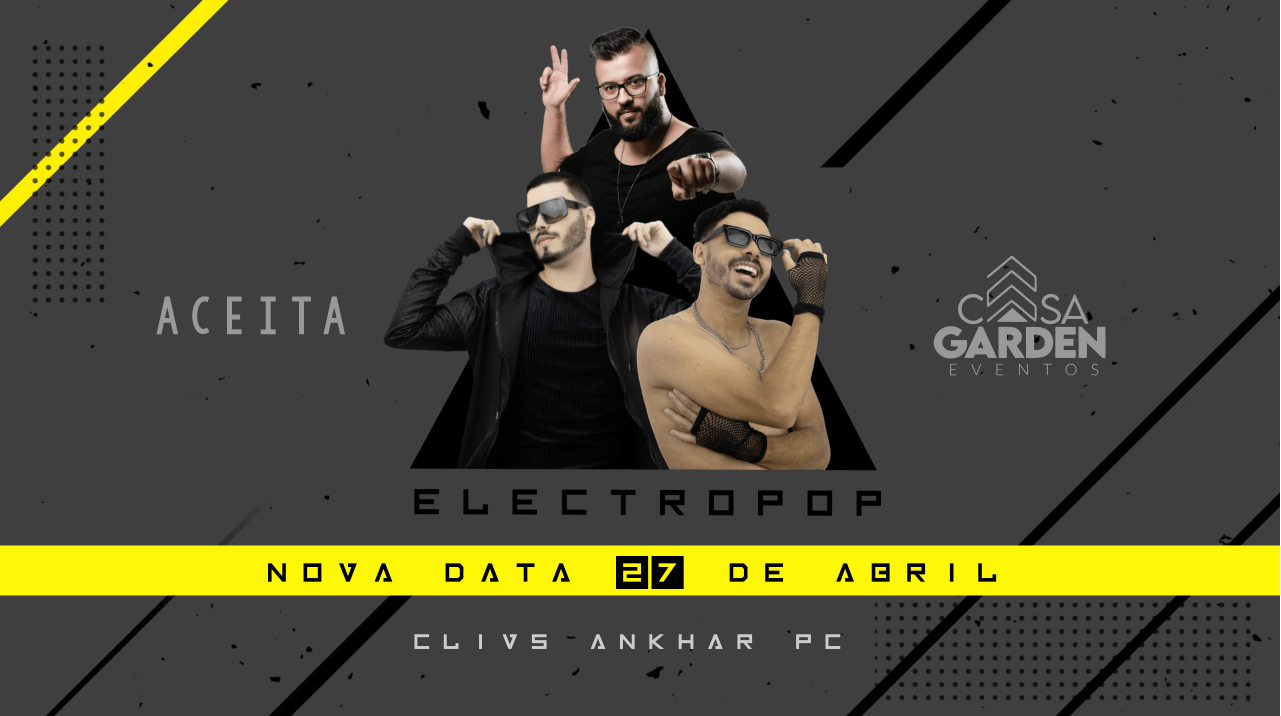 Aceita: ELECTROPOP em Atibaia - Sympla