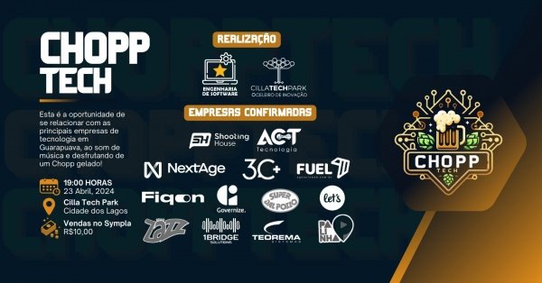 Chopp Tech - Conectando Futuros na Tecnologia em Guarapuava - Sympla