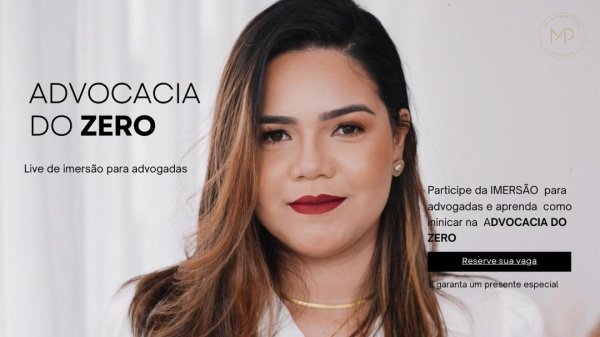Imagem do evento Ebook 5 passos para Advocacia  Autônoma
