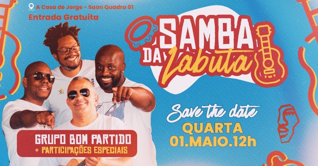 Samba da Labuta em Brasília - Sympla