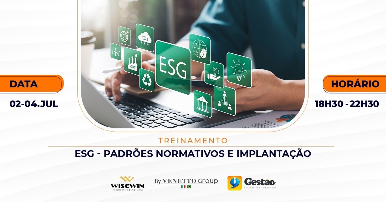 ESG - Padrões Normativos e Implantação - online - Sympla