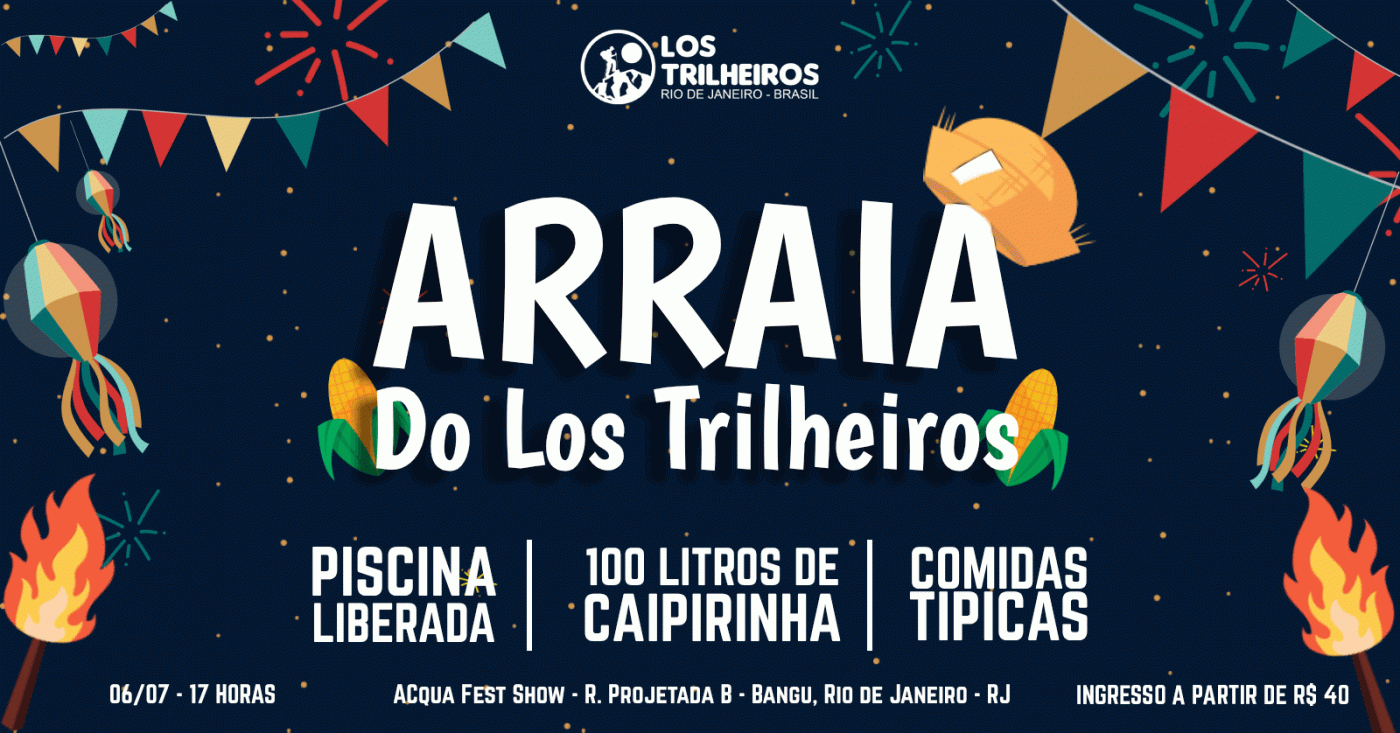 Arraiá do los trilheiros - 2024