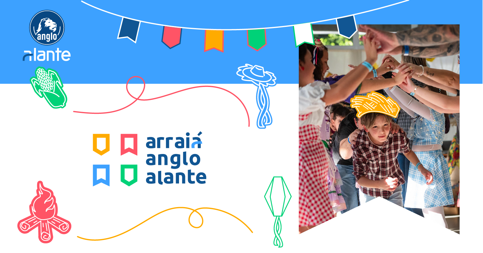 Arraiá do Anglo Alante Chácara Santo Antônio em São Paulo - Sympla