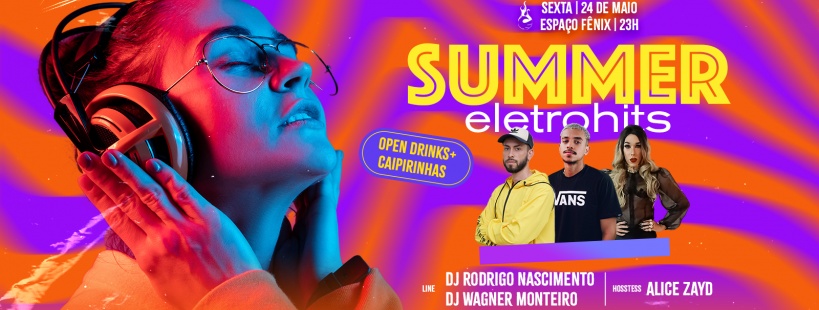 SUMMER ELETROHITS - OPEN DRINKS em Rio de Janeiro - Sympla