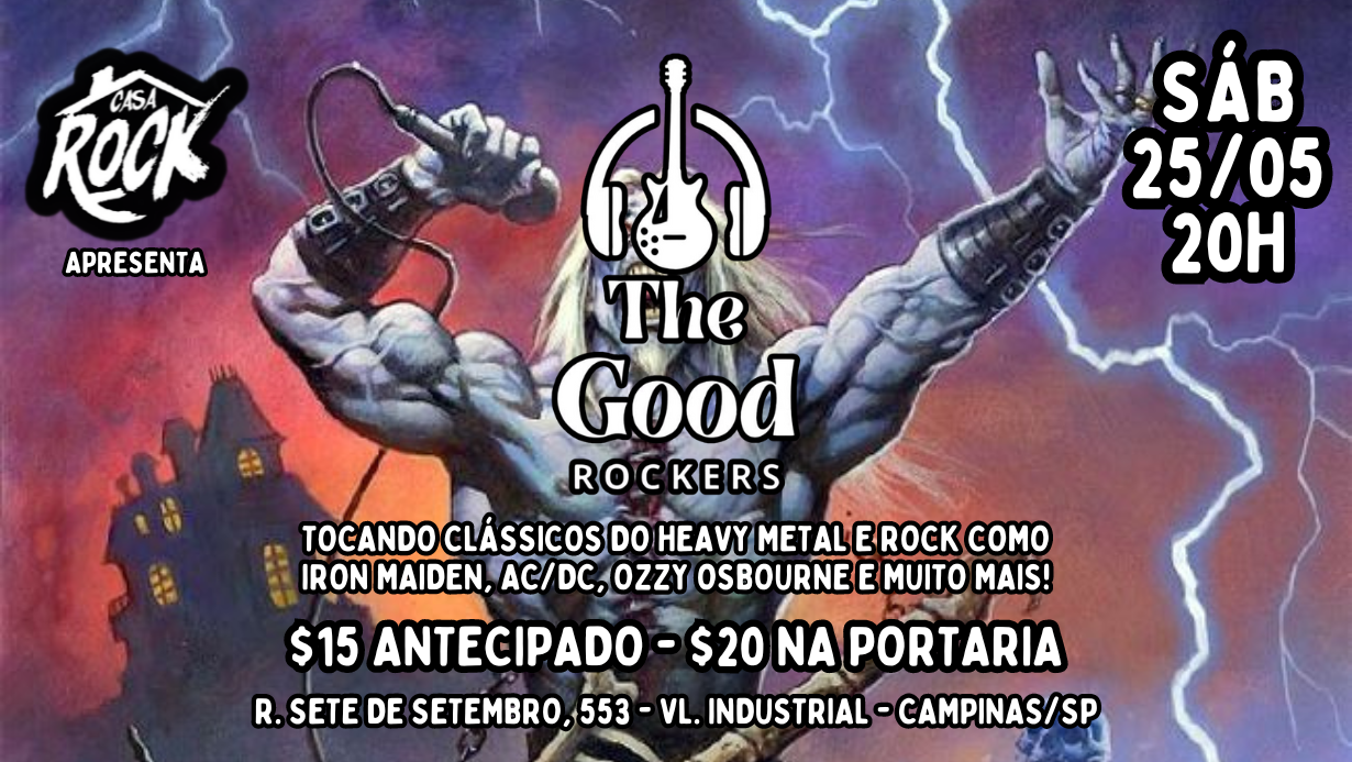 The Good Rockers em Campinas - Sympla