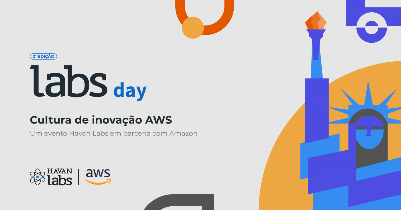 Havan Labs Day convida AWS - online - Sympla
