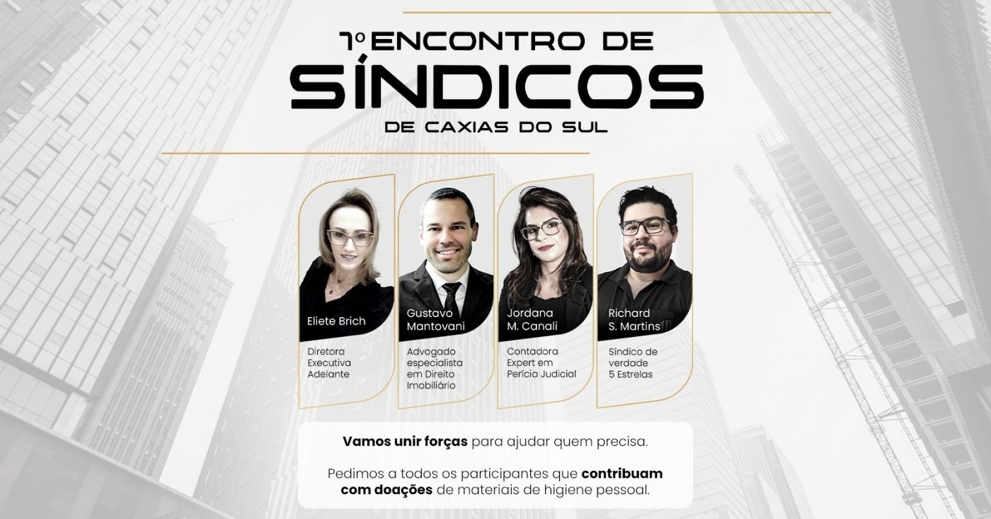 1° Encontro de Síndicos de Caxias do Sul em Caxias do Sul - Sympla