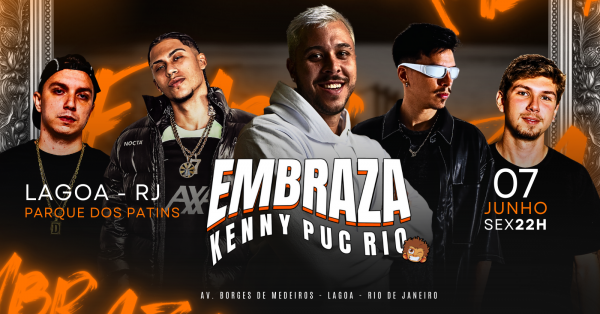 FESTA EMBRAZA x KENNY PUC RIO em Rio de Janeiro - Sympla