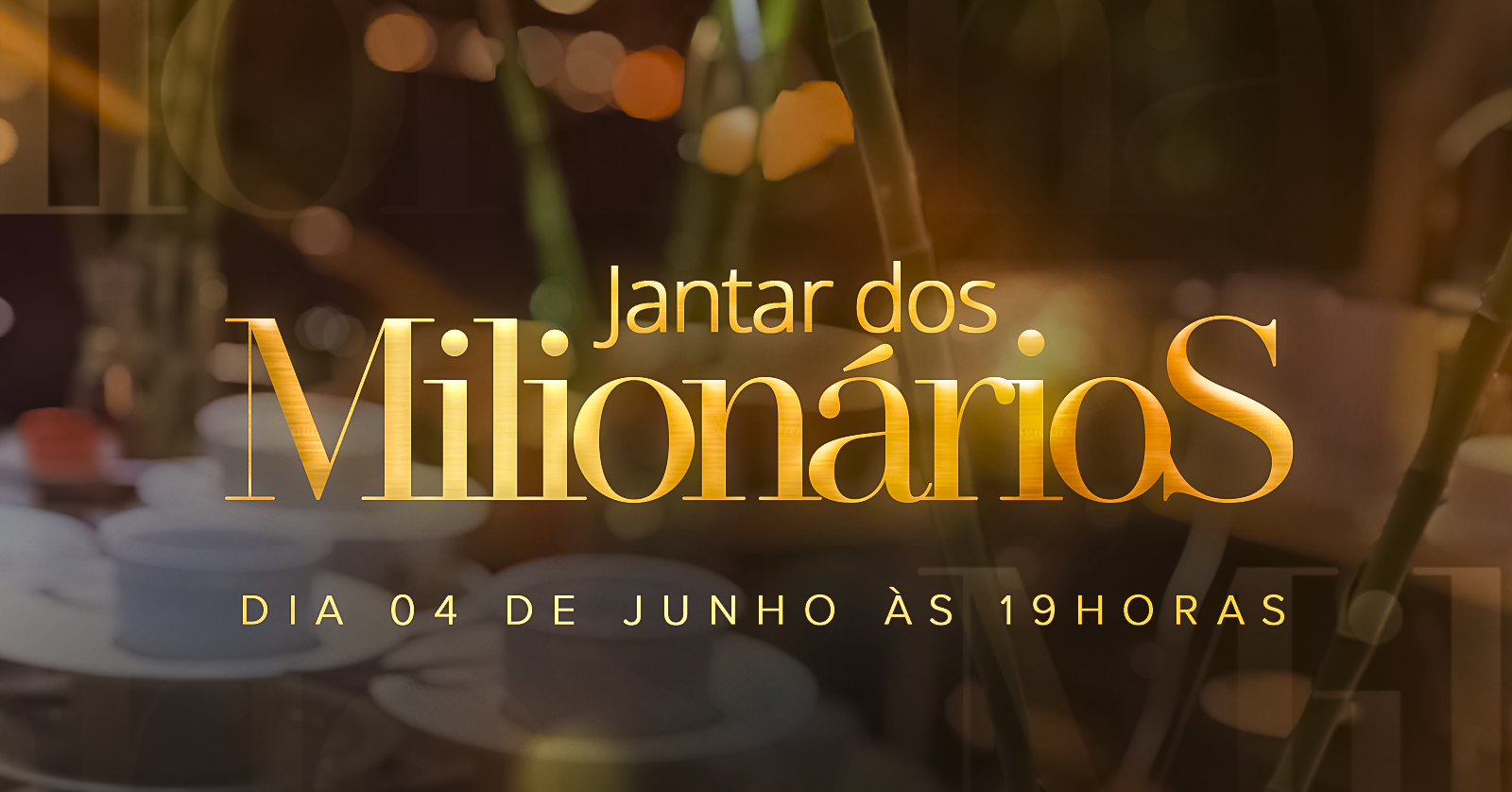 Jantar dos Milionários em Barueri - Sympla