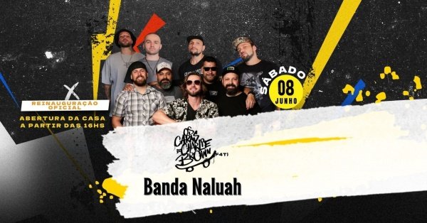 Pico do Sol apresenta: Os caras do Charlie Brown + Banda Naluah em uma ...