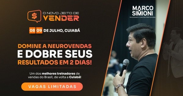 O novo jeito de vender em Cuiabá em Cuiabá - Sympla