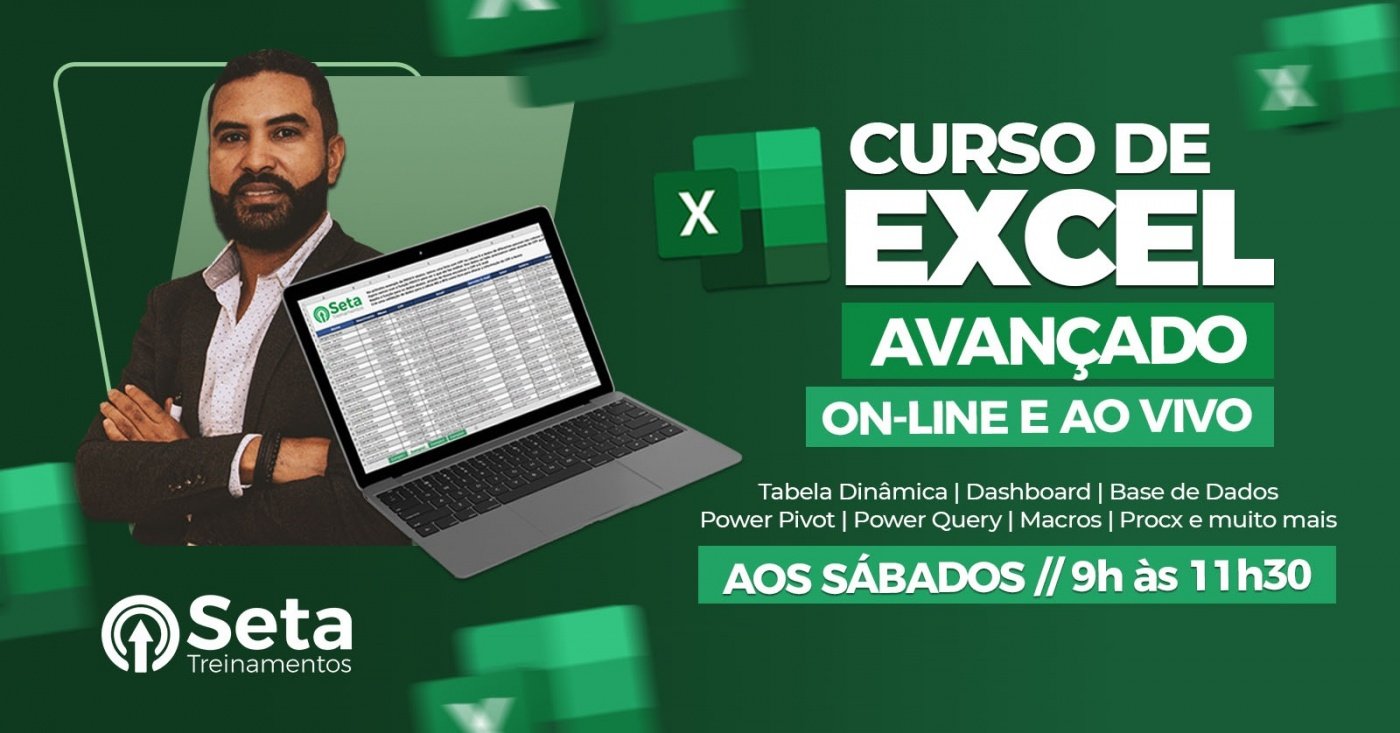 Técnicas Avançadas de Excel para o Mercado de Trabalho - online - Sympla