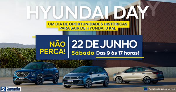 Hyundai Day em Criciúma - Sympla
