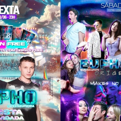 EUPHORIA - Sexta 21.06 ; Sábado 22.06 em São Paulo - Sympla