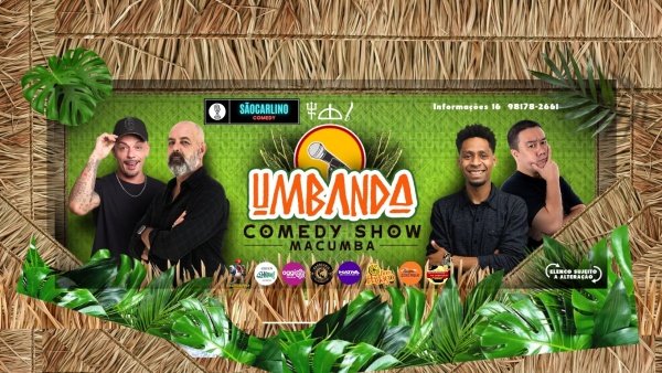 UMBANDA COMEDY | STANDUP COMEDY | SHOW DE COMÉDIA em São Carlos - Sympla