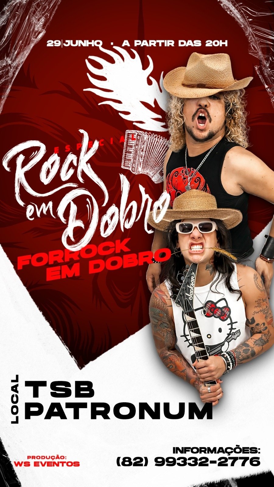 Forrock em dobro no tsb