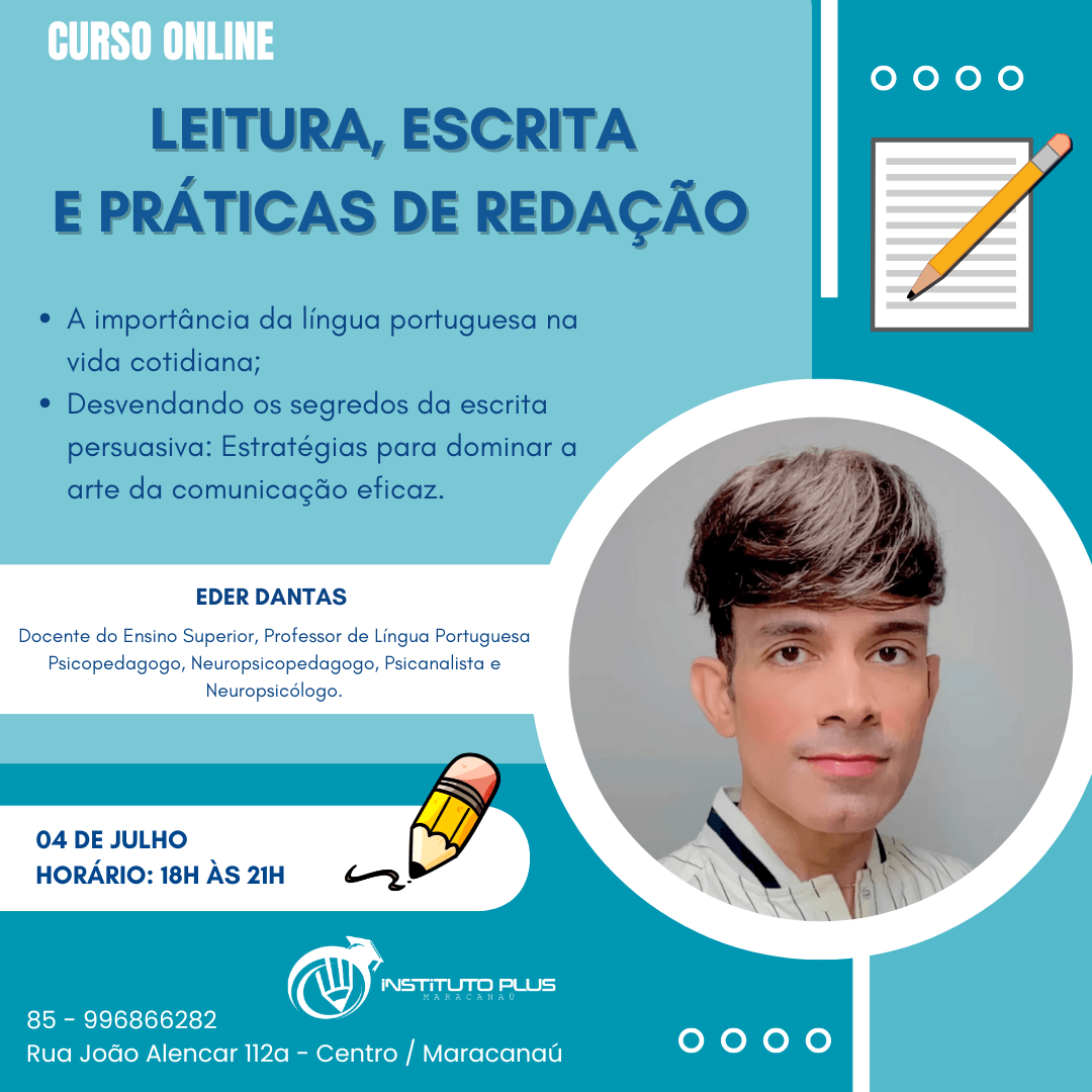 CURSO REMOTO: TIRE NOTA MÁXIMA NA SUA PROVA DE REDAÇÃO / PORTUGUÊS em ...