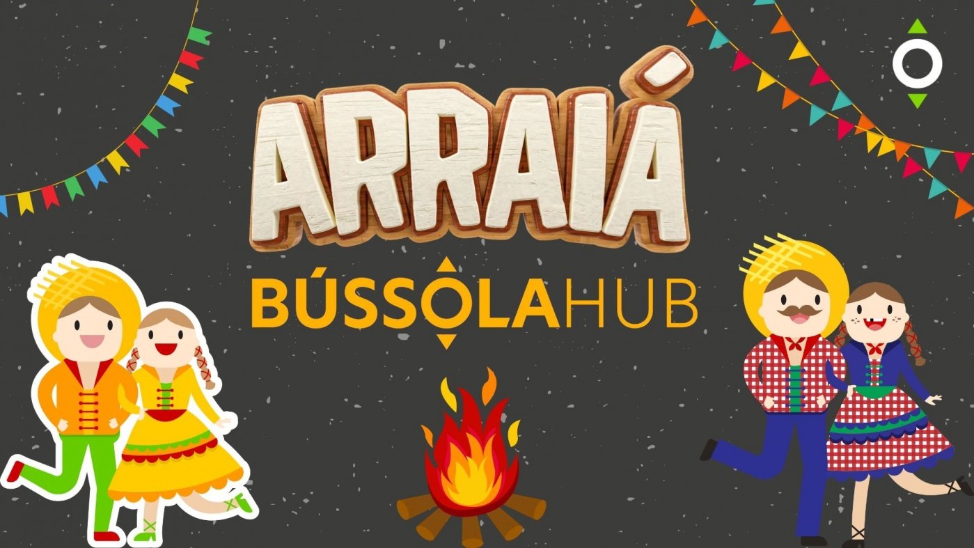Arraiá bússola hub
