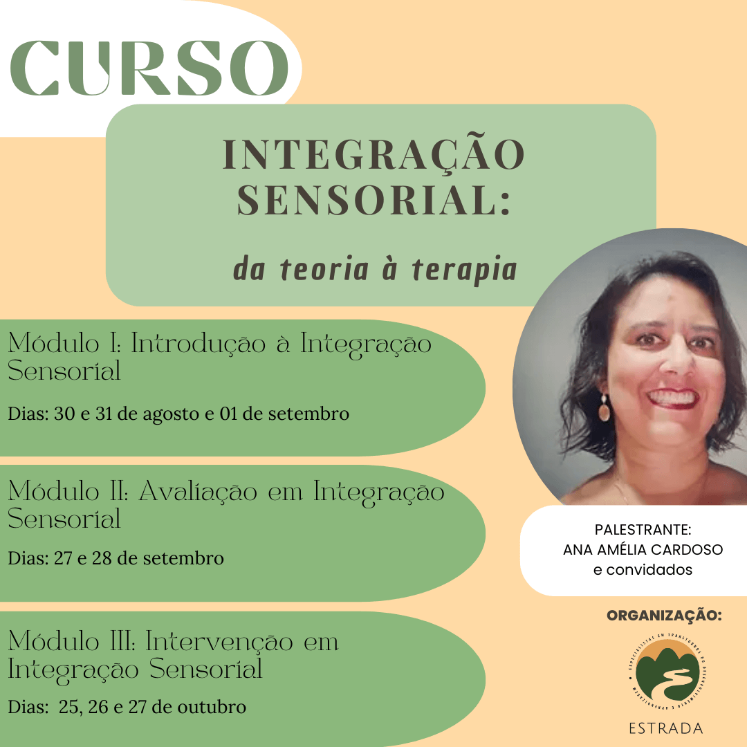 Curso: Integração sensorial: Da teoria à Terapia em Belo Horizonte - Sympla