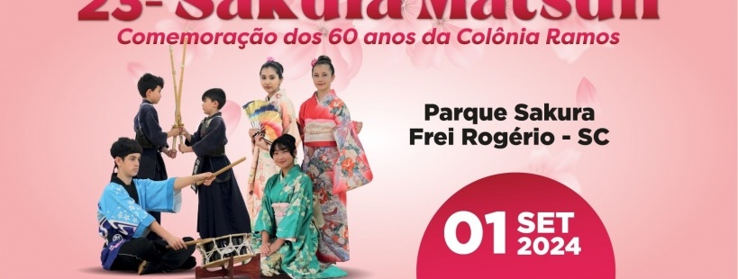 23ª Sakura Matsuri - Festa da Florada da Cerejeira em Frei Rogério