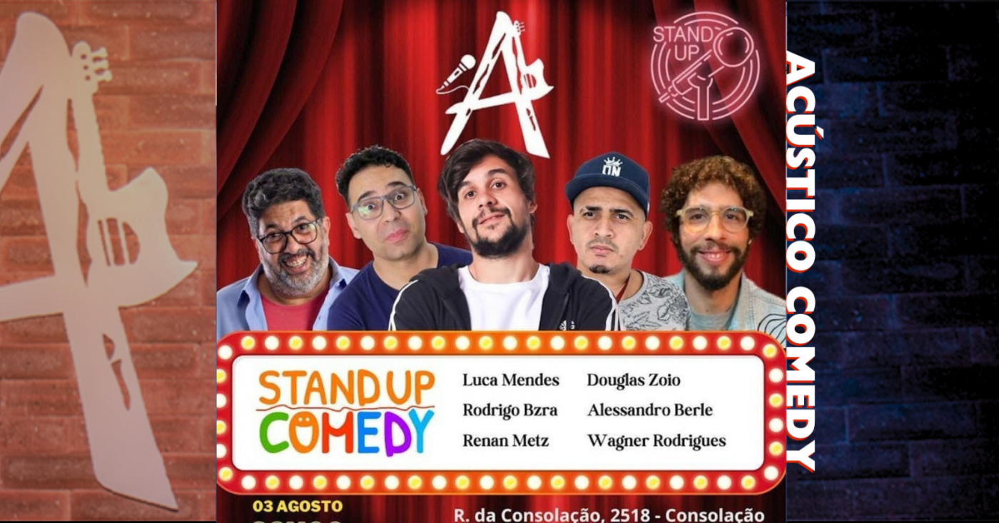 (SHOW GRATUITO) Stand up Comedy de Sábado em São Paulo - Sympla
