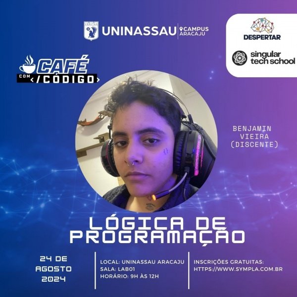 Café com Código: Lógica de Programação em Aracaju - Sympla