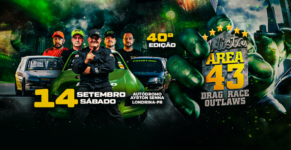 LISTA ÁREA 43 - LONDRINA | 14 SETEMBRO - 40ª EDIÇÃO em Londrina