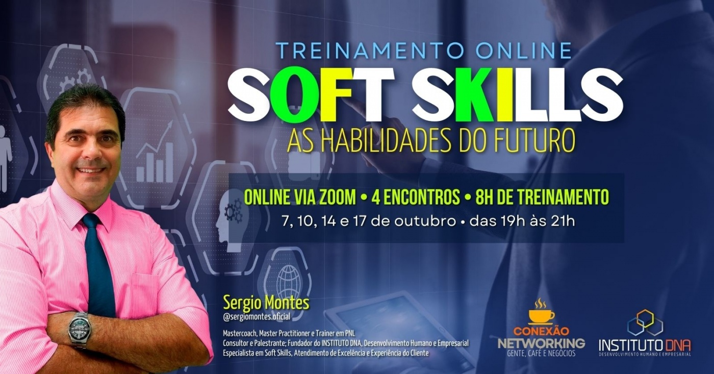 TREINAMENTO EM SOFT SKILLS: AS HABILIDADES DO FUTURO - online - Sympla