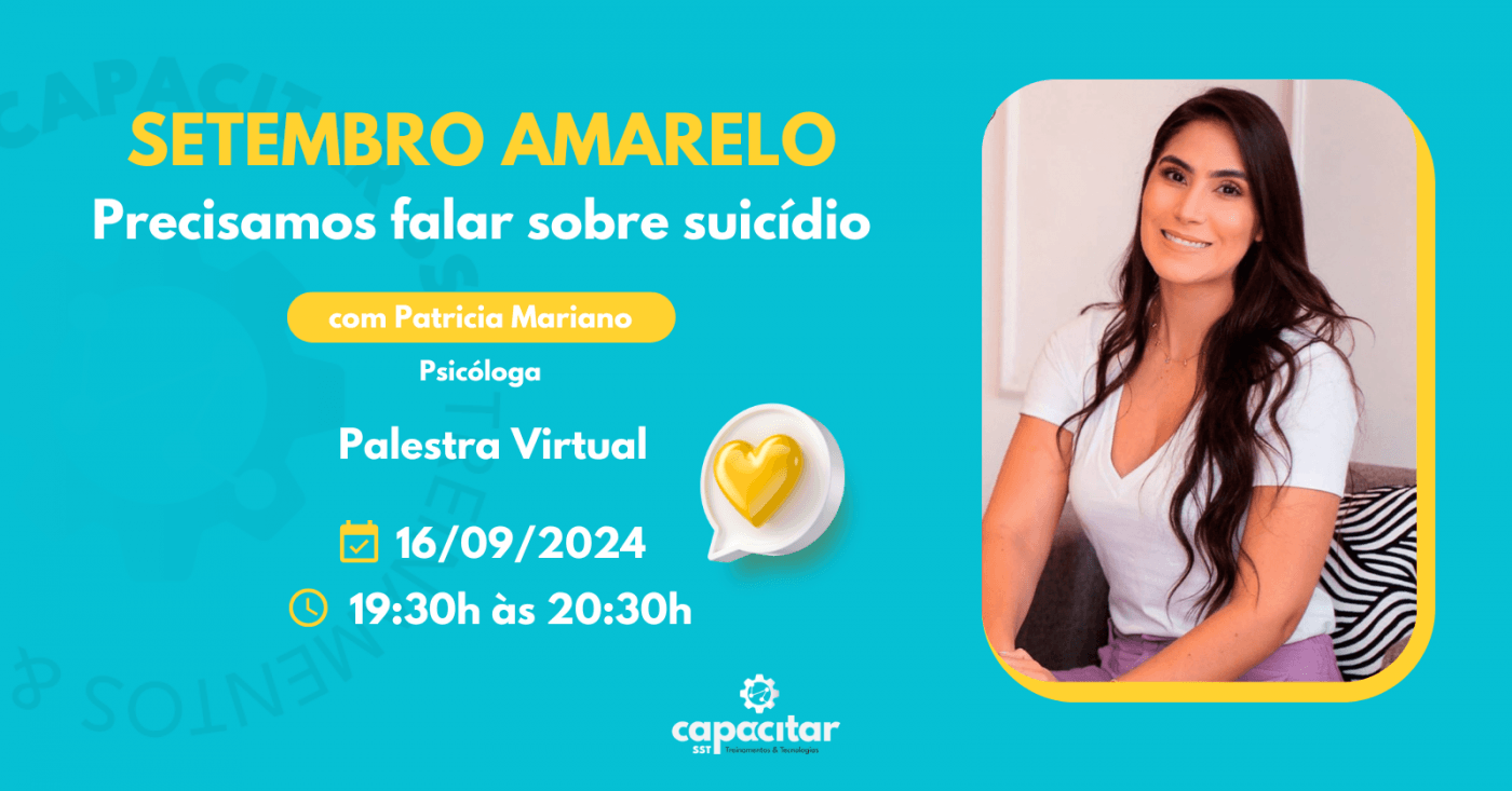 Palestra Virtual Setembro Amarelo - online - Sympla