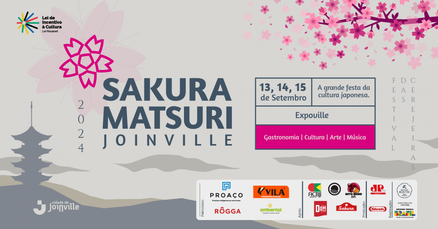 Sakura Matsuri Joinville em Joinville - Sympla