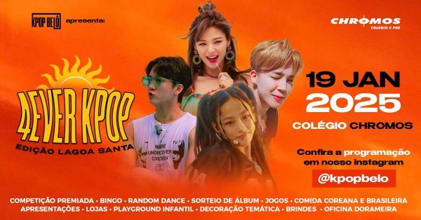 4EVER KPOP - EDIÇÃO ESPECIAL SUMMER/VERÃO em Lagoa Santa - Sympla