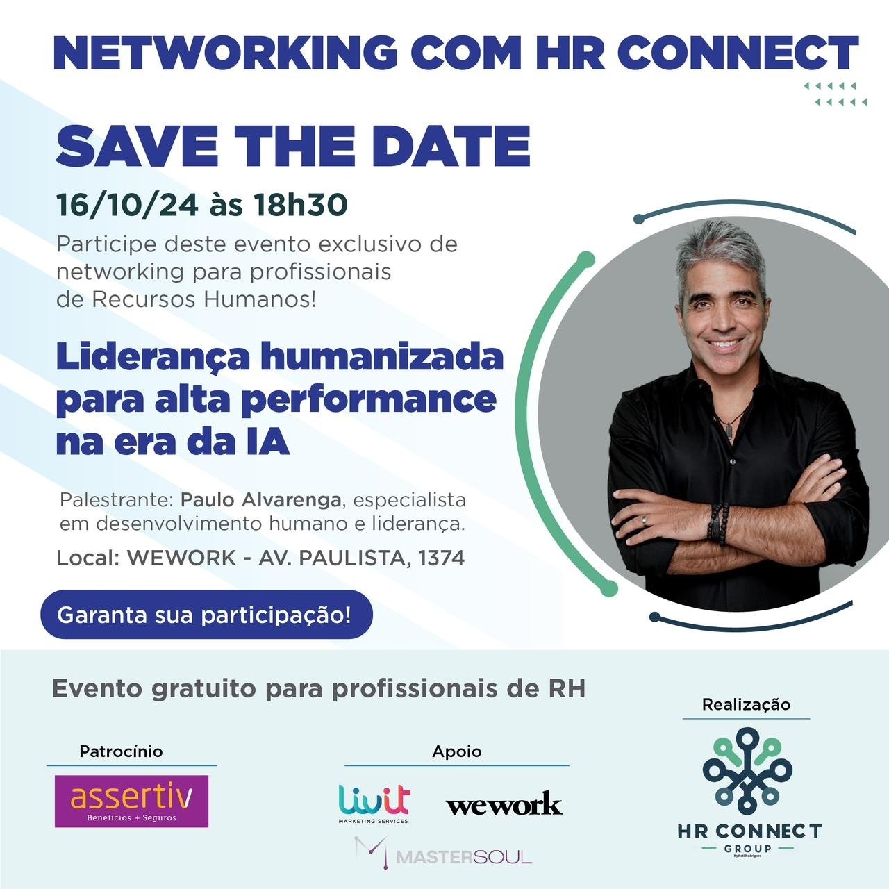 Networking com HR Connect em São Paulo - Sympla