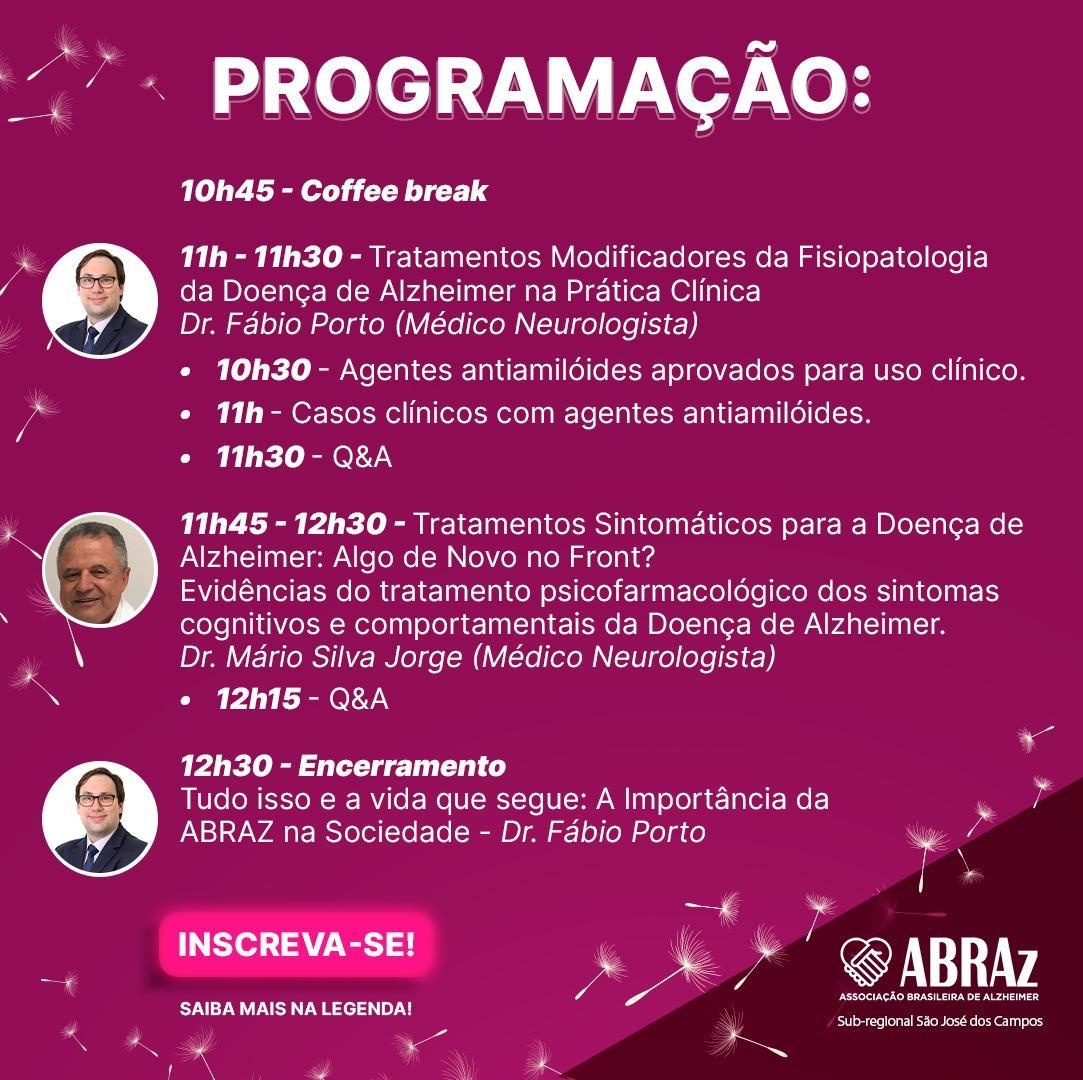 Jornada de atualização Abraz: Fronteiras do conhecimento sobre o ...