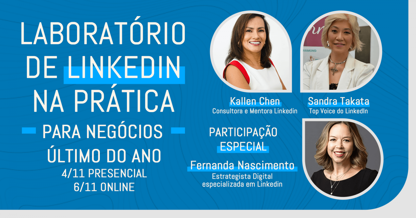 Laboratório LinkedIn na Prática em Novembro em São Paulo - Sympla